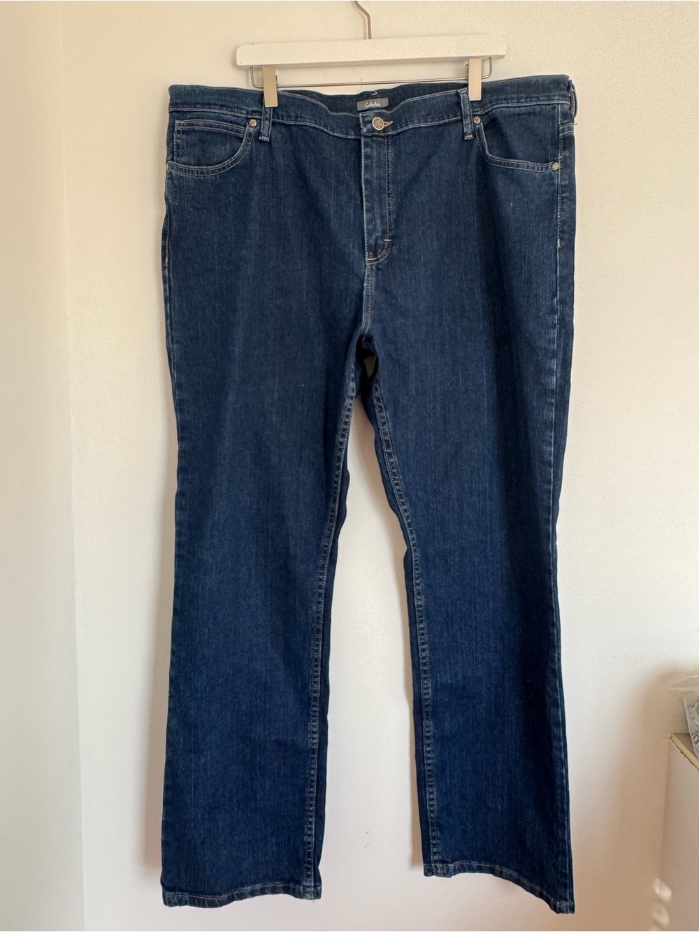 Cabelas Straight Leg Jeans - Dark Blue vintage - Picture 3 of 7